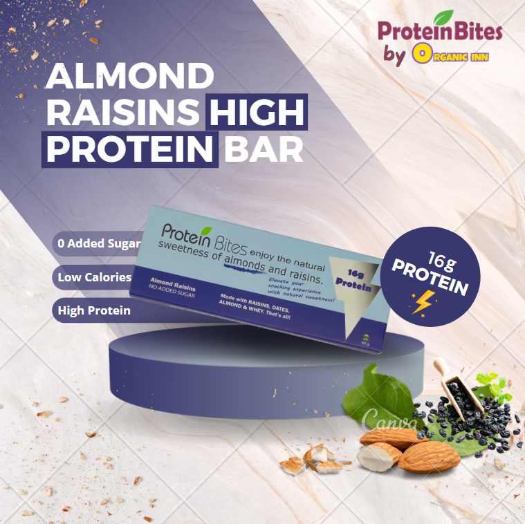 High Protein Bar - Almond Raisins