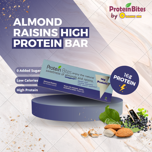 High Protein Bar - Almond Raisins
